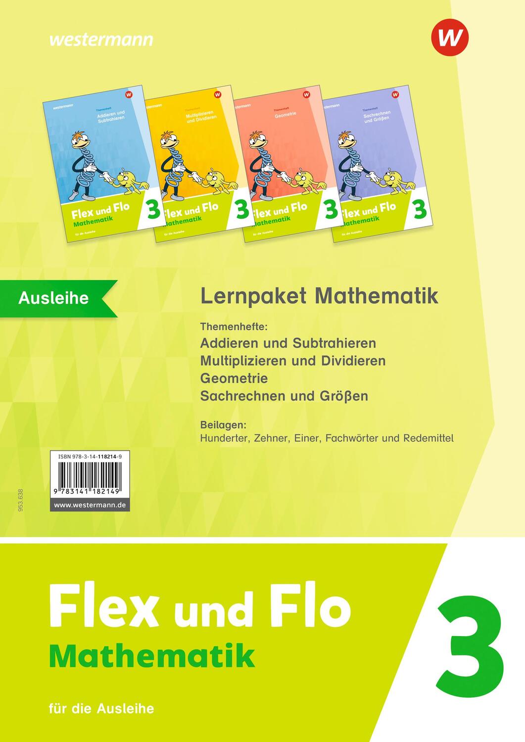 Cover: 9783141182149 | Flex und Flo 3. Paket Mathematik: Für die Ausleihe | Ausgabe 2021