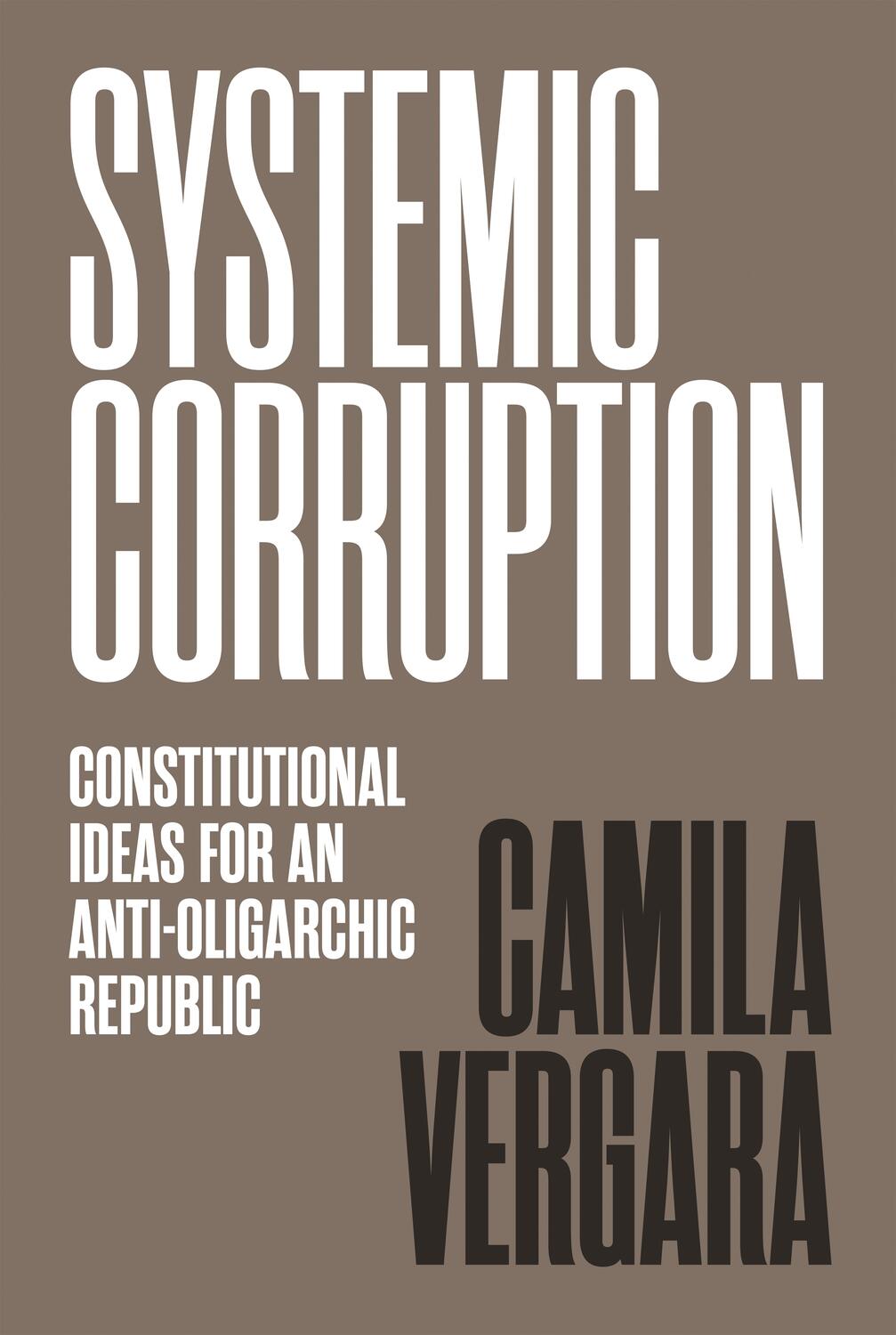 Cover: 9780691211565 | Systemic Corruption | Camila Vergara | Taschenbuch | Englisch | 2022