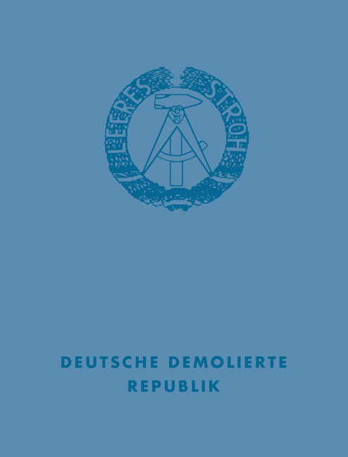 Cover: 9783359013501 | Eulenspiegels DDR-Personalausweis | Deutsche Demokratische Republik