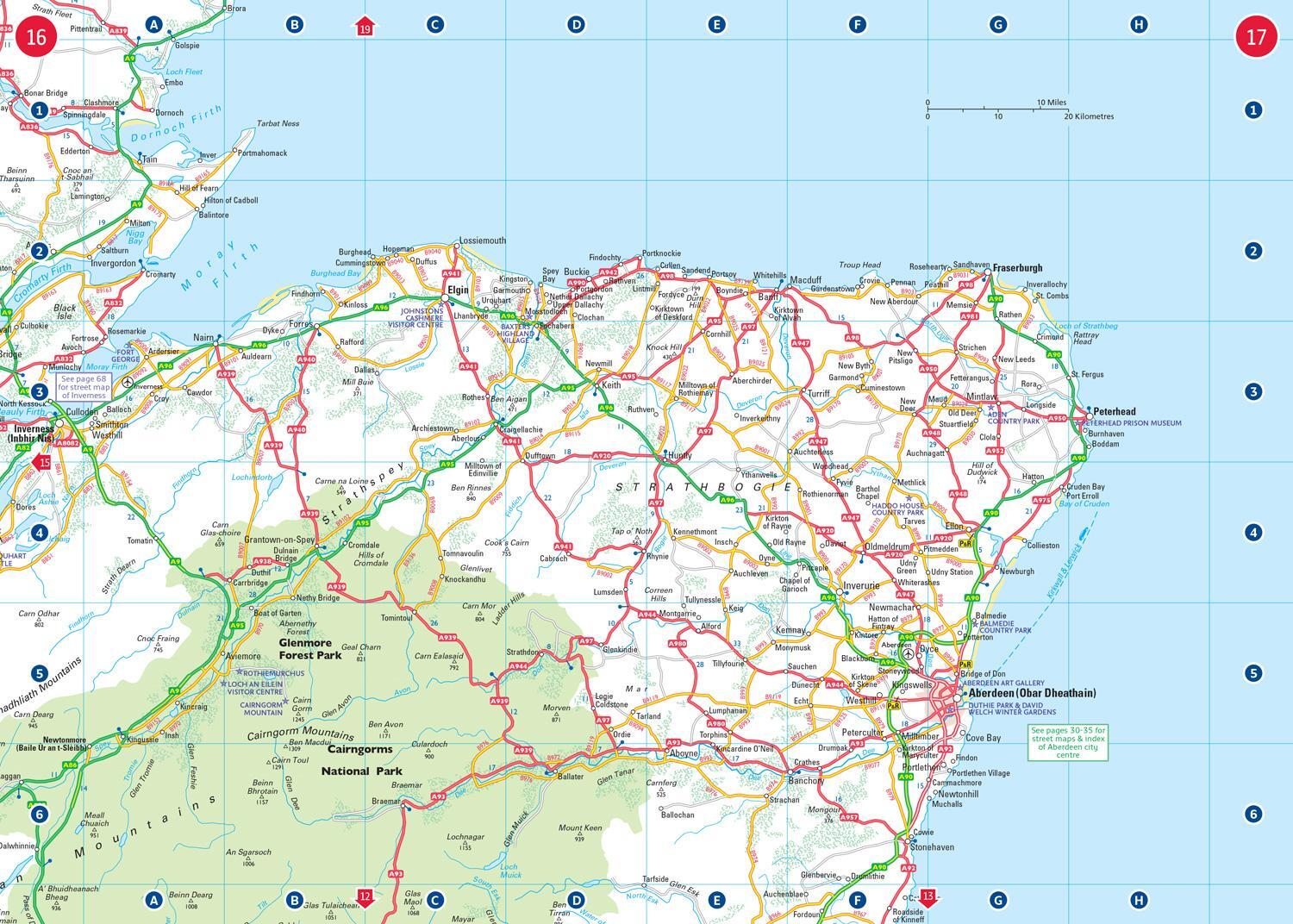 Bild: 9780008447878 | Collins Handy Road Atlas Scotland | A5 Paperback | Collins Maps | Buch