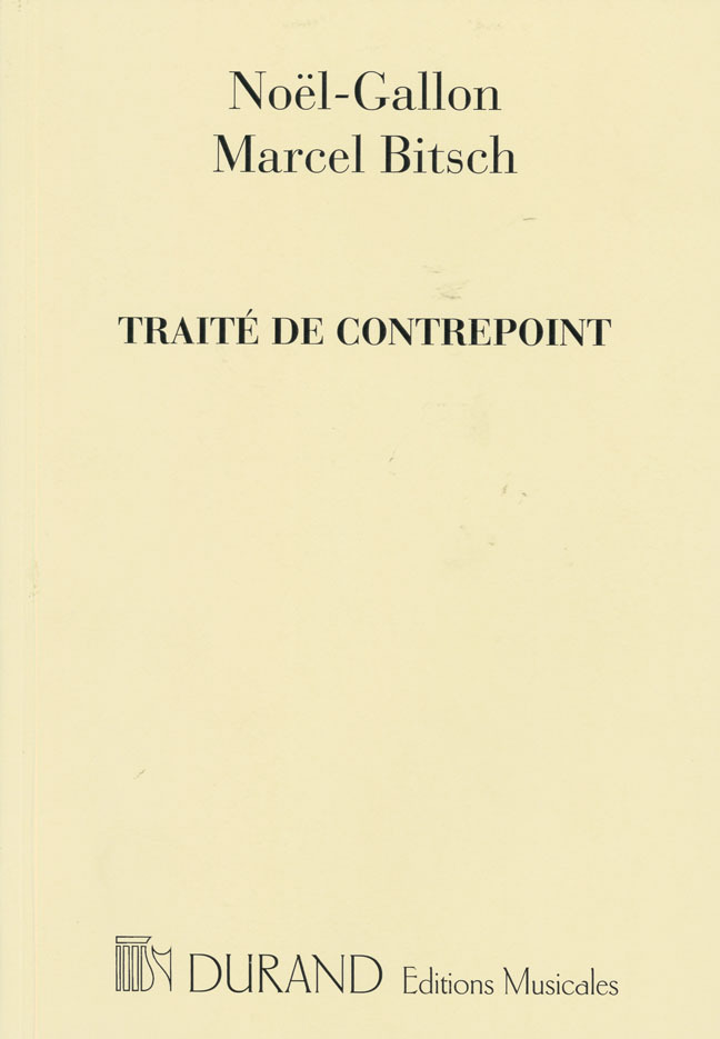 Cover: 9790044066452 | Noel Traite De Contrepoint Opere Teoriche | Marcel Bitsch | Buch