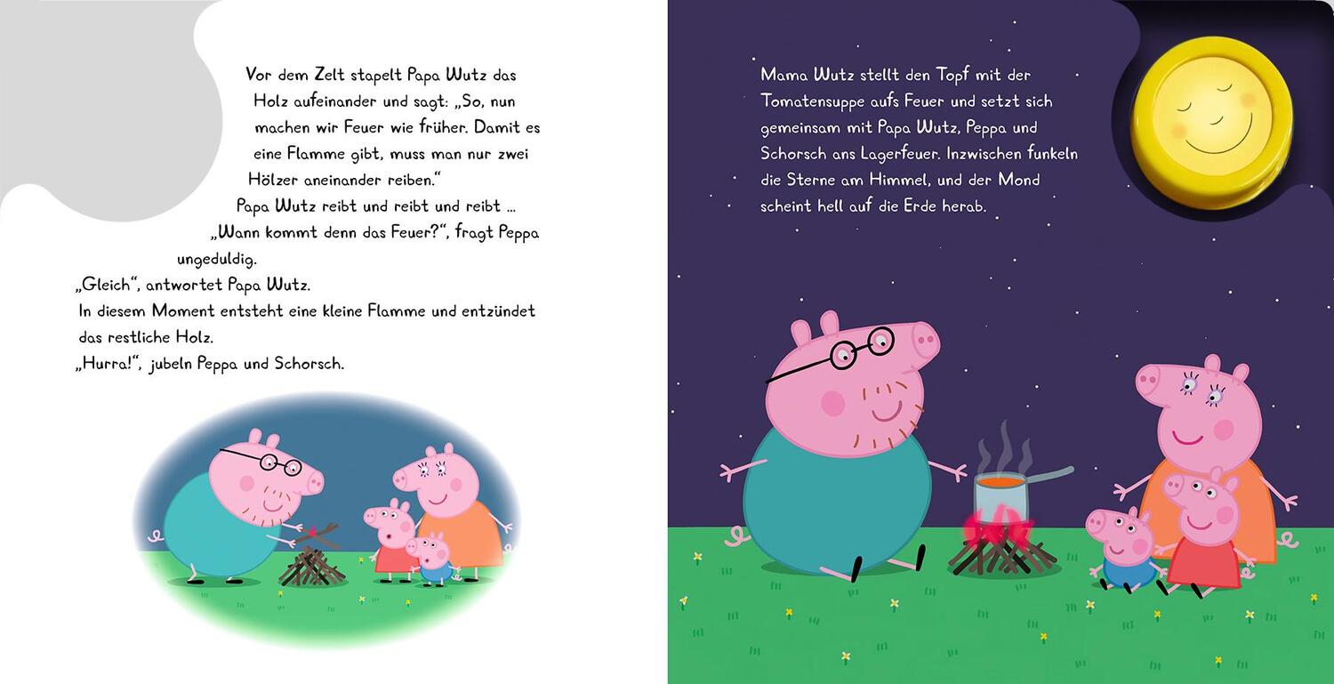 Bild: 9783833239892 | Peppa Pig: Meine erste Gutenachtgeschichte | Pappbilderbuch mit Licht