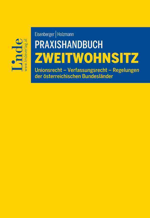 Cover: 9783707343861 | Praxishandbuch Zweitwohnsitz | Georg Eisenberger (u. a.) | Taschenbuch