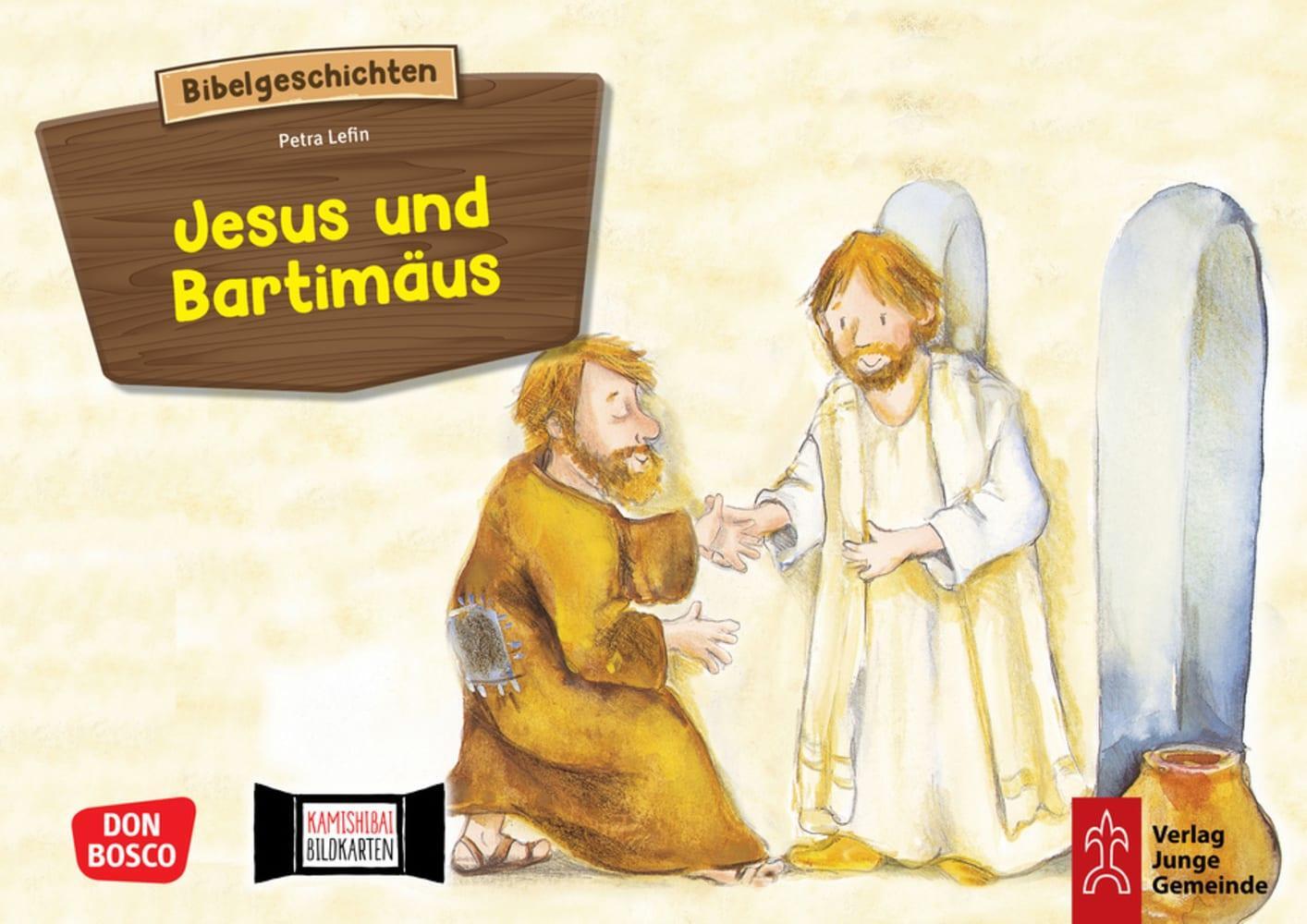 Cover: 4260179511318 | Jesus und Bartimäus. Kamishibai Bildkartenset. | Brandt (u. a.) | Buch