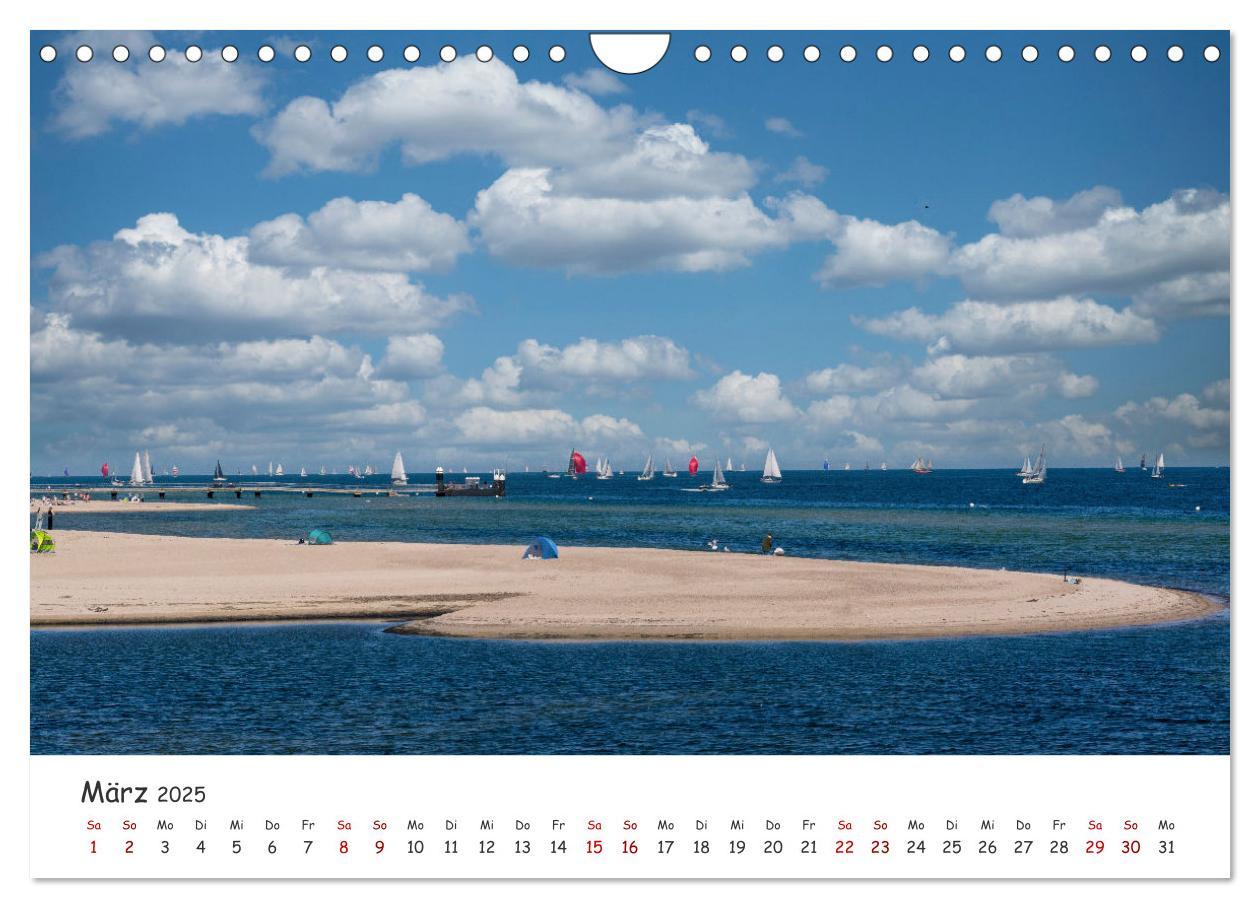 Bild: 9783383966606 | Kieler Förde genießen (Wandkalender 2025 DIN A4 quer), CALVENDO...