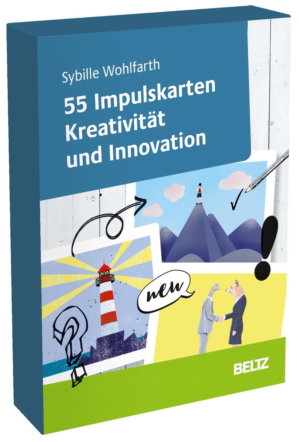 Cover: 4019172300067 | 55 Impulskarten Kreativität und Innovation | Mit 28-seitigem Booklet