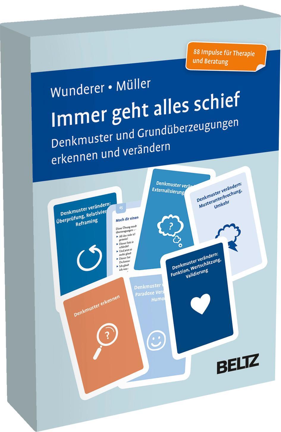 Cover: 4019172100933 | Immer geht alles schief | Eva Wunderer (u. a.) | Box | 88 S. | Deutsch