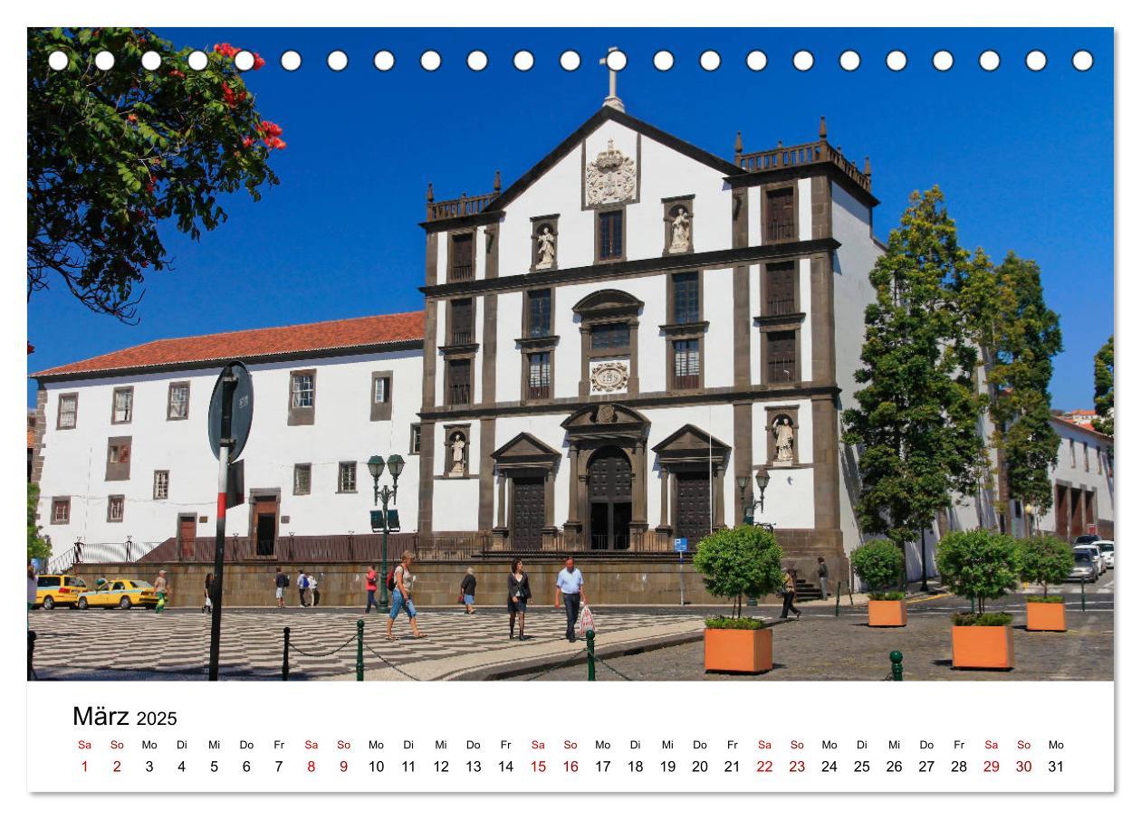 Bild: 9783435446728 | Funchal - Die Hauptstadt von Madeira (Tischkalender 2025 DIN A5...