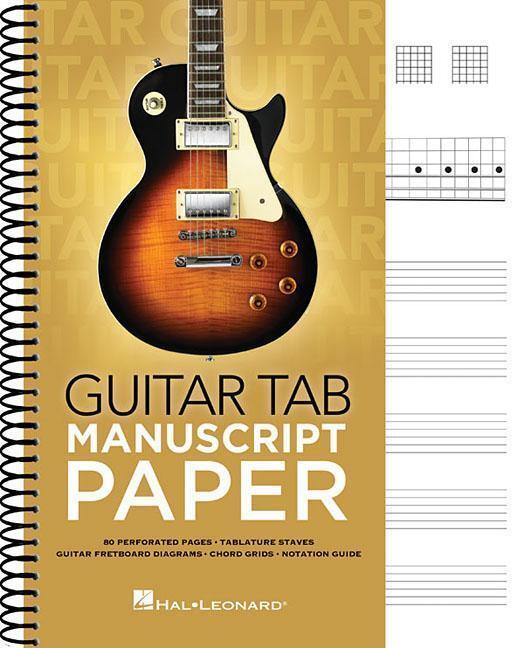 Cover: 9781540051363 | Guitar Tab Manuscript Paper | Hal Leonard Corp | Taschenbuch | 2019