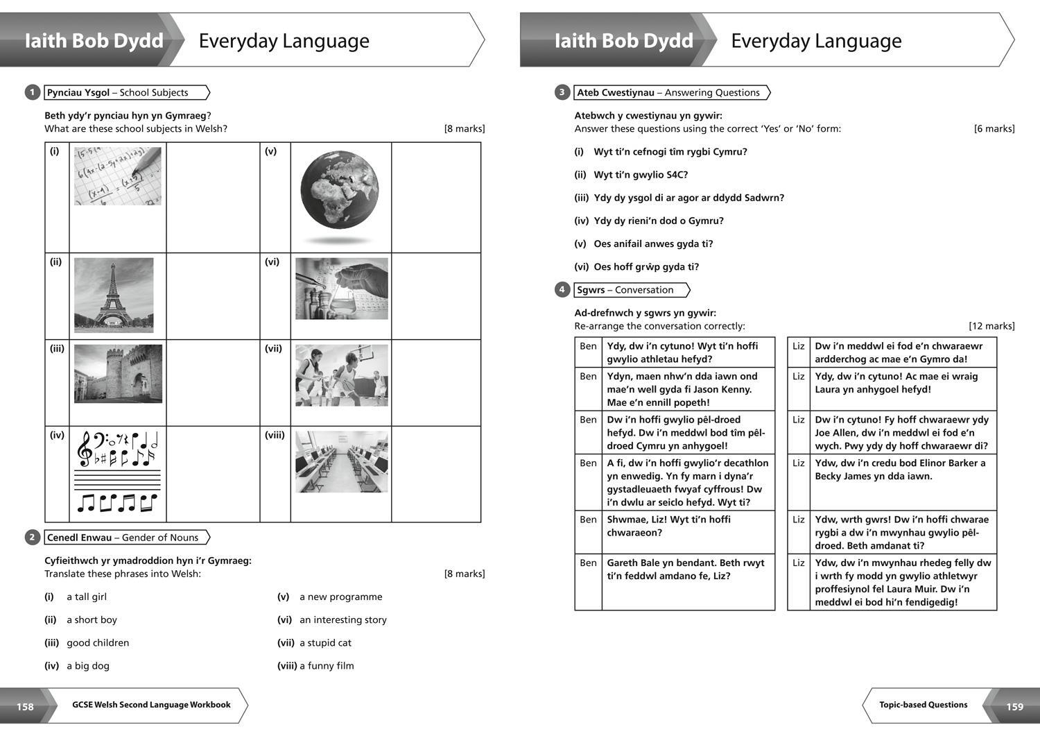 Bild: 9780008227463 | WJEC GCSE Welsh as a Second Language All-in-One Complete Revision...