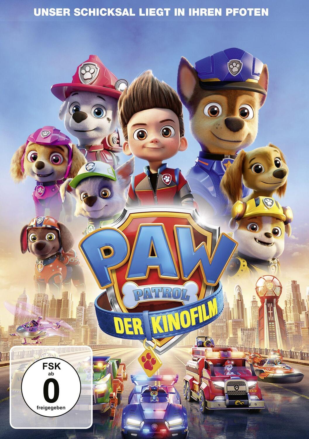 Cover: 5053083238742 | Paw Patrol: Der Kinofilm | DVD | Deutsch | 2021 | Paramount