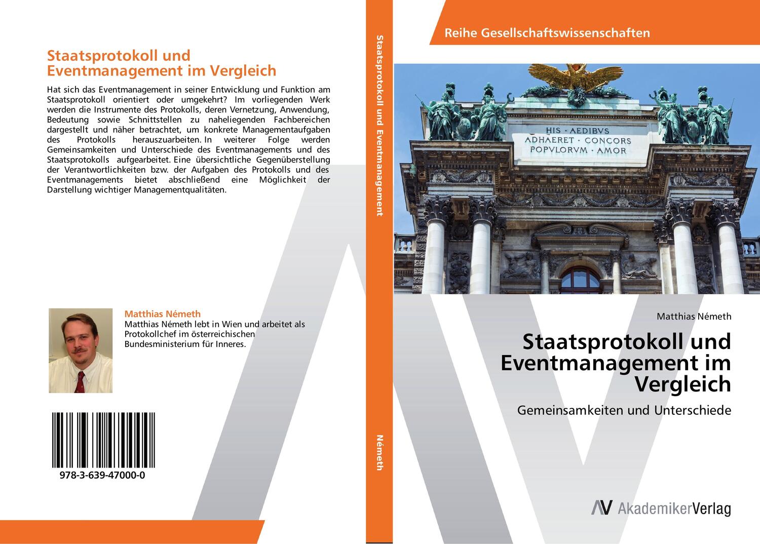 Cover: 9783639470000 | Staatsprotokoll und Eventmanagement im Vergleich | Matthias Németh