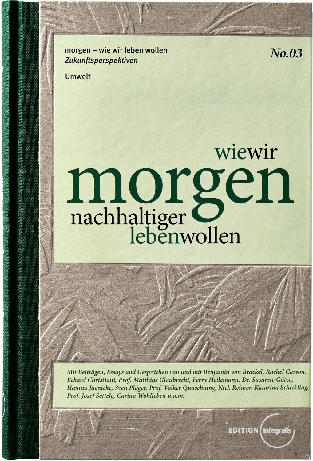 Cover: 9783982280424 | wie wir morgen nachhaltiger leben wollen | Eckard Christiani | Buch