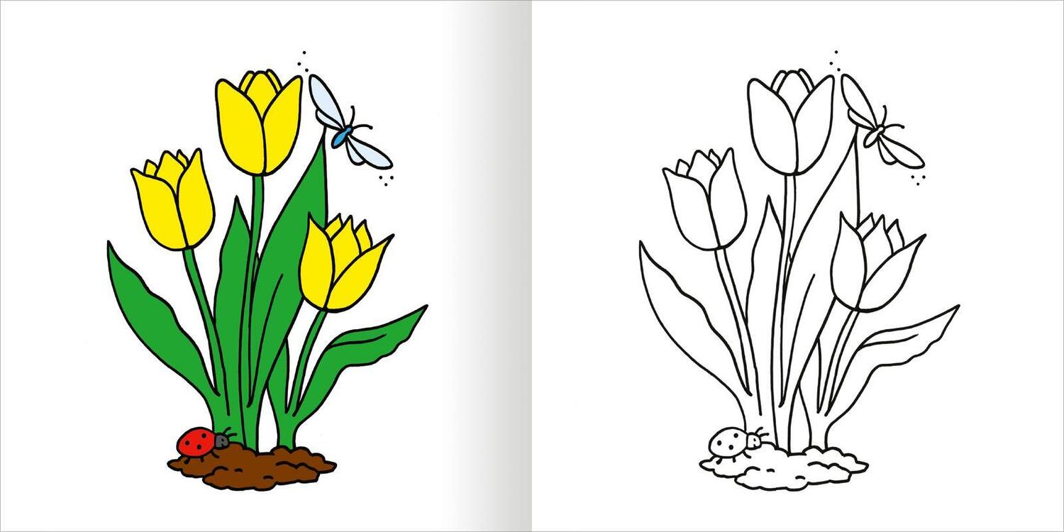 Bild: 9783845855011 | Mein erstes dickes Malbuch ab 2 - Ostern | Mit farbigen Vorlagen