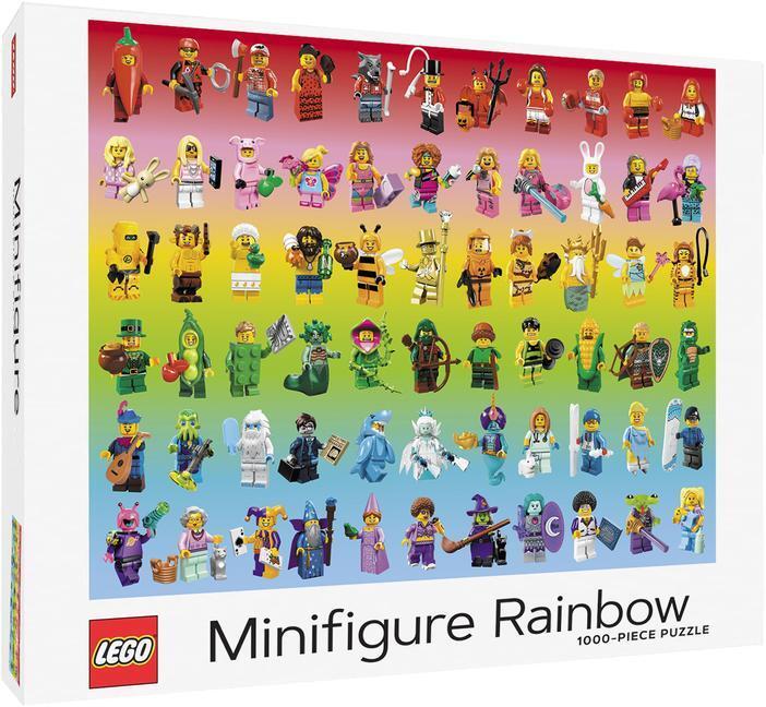 Cover: 9781797214382 | LEGO Minifigure Rainbow 1000-Piece Puzzle | Lego | Spiel | Englisch
