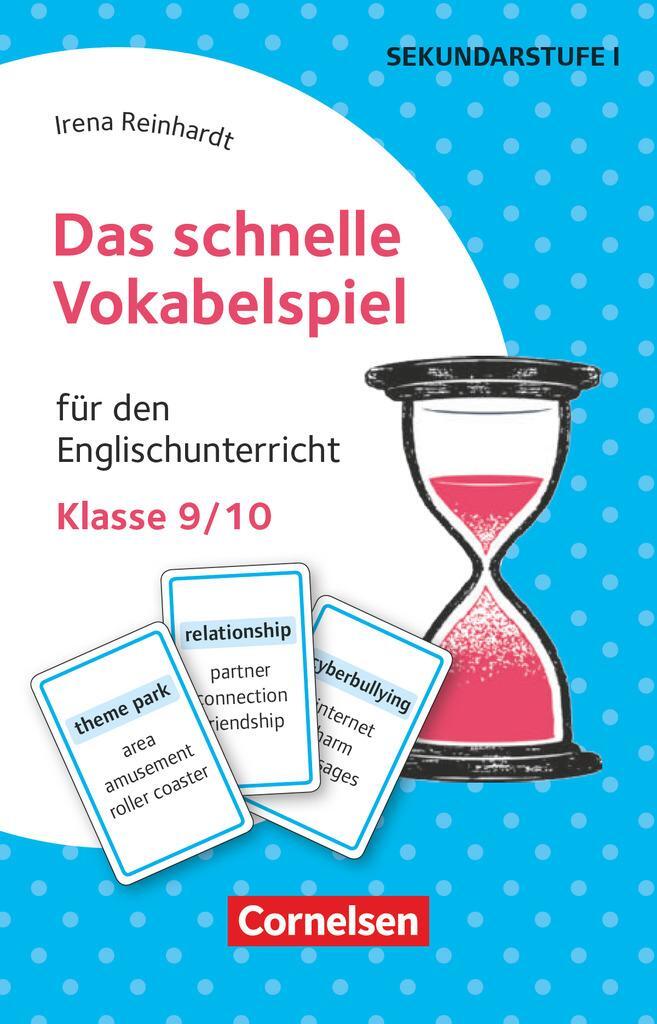 Cover: 9783589166817 | Das schnelle Vokabelspiel - Englisch - Klasse 9/10 | Irena Reinhardt