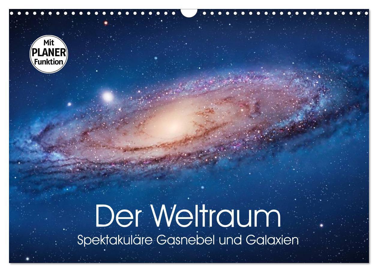 Cover: 9783435483563 | Der Weltraum. Spektakuläre Gasnebel und Galaxien (Wandkalender 2025...