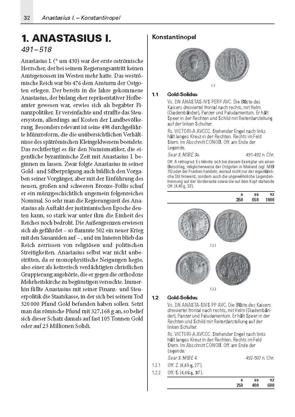 Bild: 9783866462403 | Die Münzen des Byzantinischen Reiches 491-1453 | Andreas Urs Sommer
