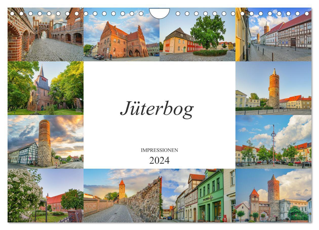 Cover: 9783675452435 | Jüterbog Impressionen (Wandkalender 2024 DIN A4 quer), CALVENDO...