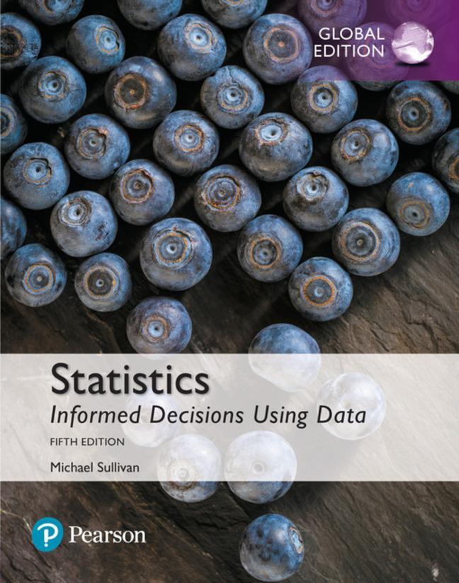 Cover: 9781292157115 | Statistics: Informed Decisions Using Data, Global Edition | Sullivan