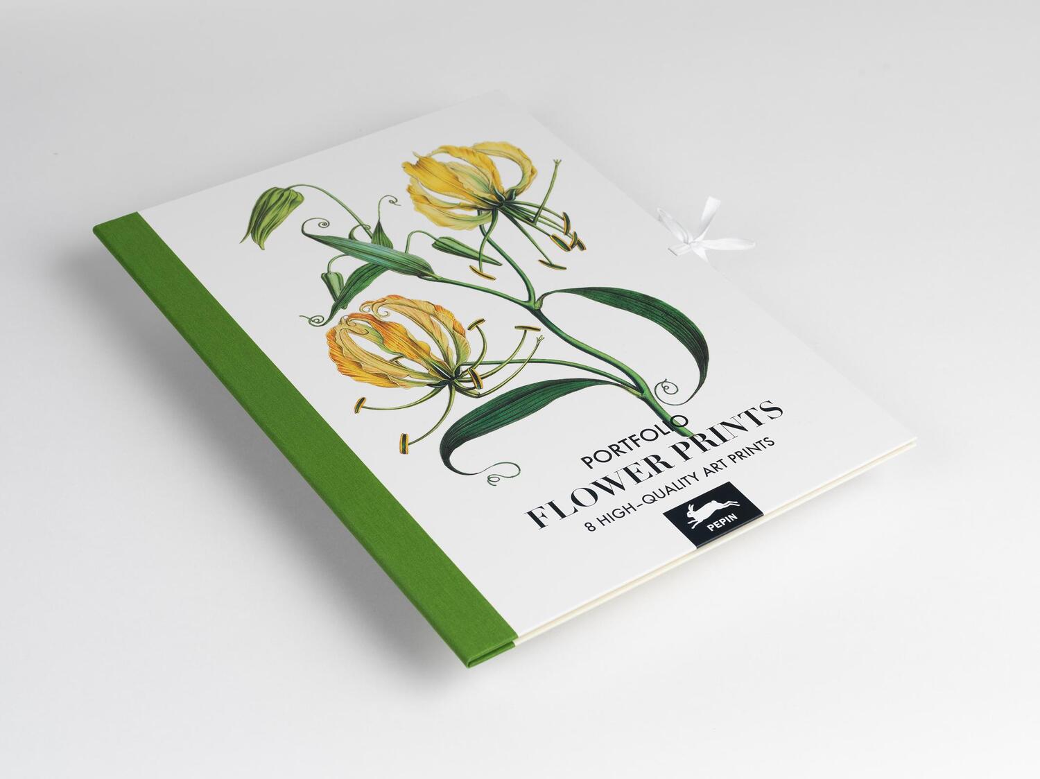 Cover: 9789460092046 | Art Portfolio Flower Prints | 8 Poster in Sammelmappe, Dt/engl/frz