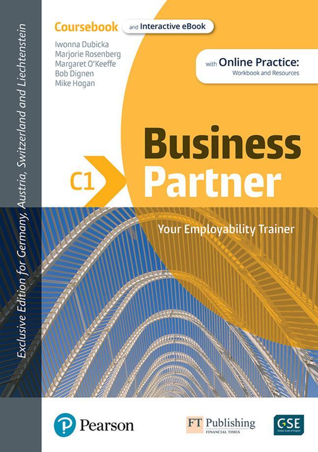 Cover: 9781292372624 | Business Partner C1 DACH Coursebook &amp; Standard MEL &amp; DACH Reader+...