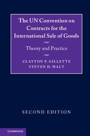 Cover: 9781316604168 | The UN Convention on Contracts for the International Sale of Goods