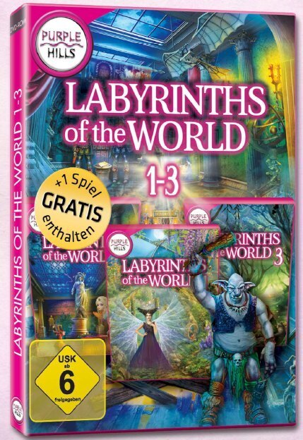 Cover: 4017404034483 | Labyrinths of the World 1-3, 1 DVD-ROM | DVD-ROM | 2020 | Purple Hills