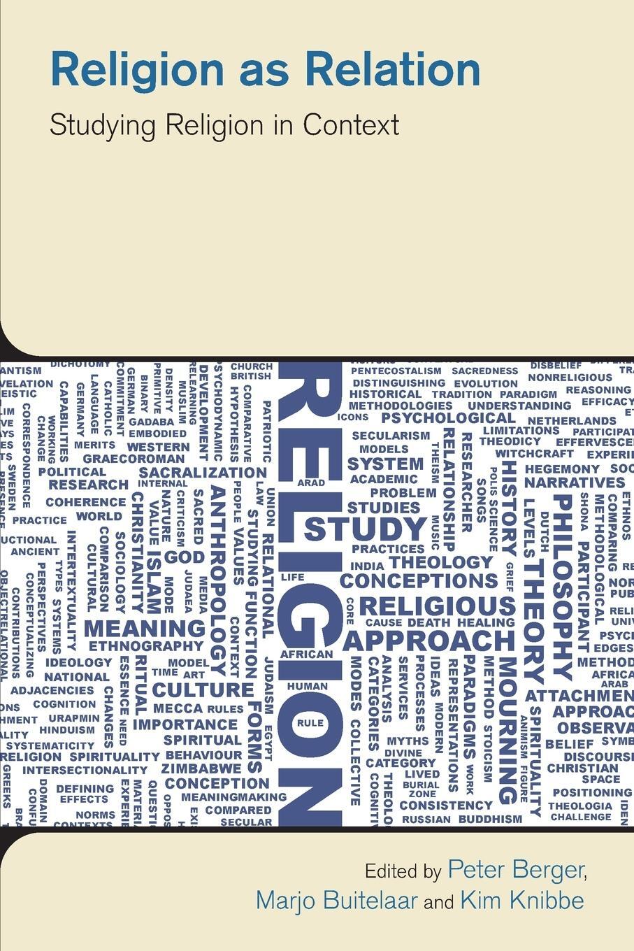 Cover: 9781800500709 | Religion as Relation | Studying Religion in Context | Kim Knibbe