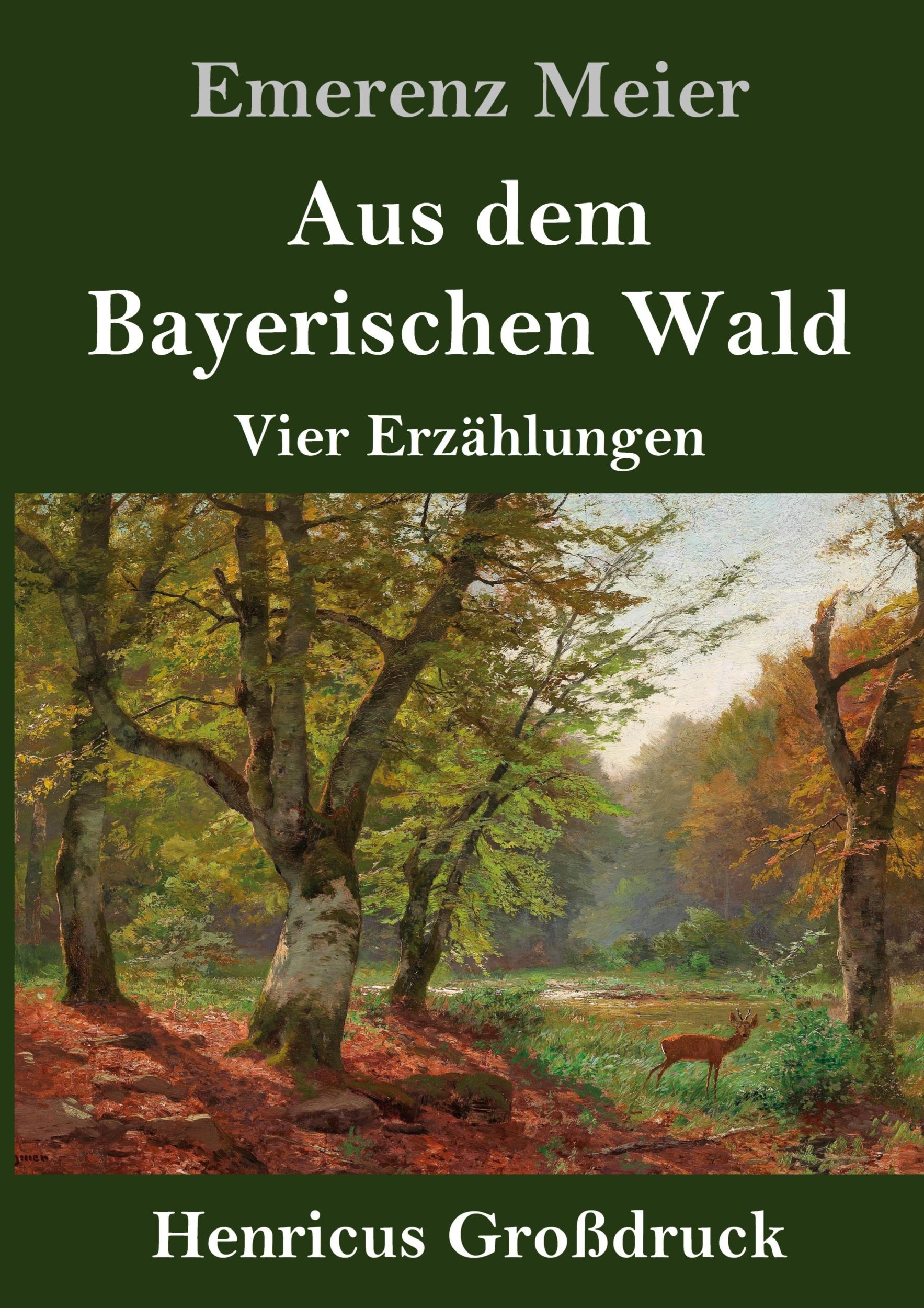 Cover: 9783847840695 | Aus dem Bayerischen Wald (Großdruck) | Vier Erzählungen | Meier | Buch