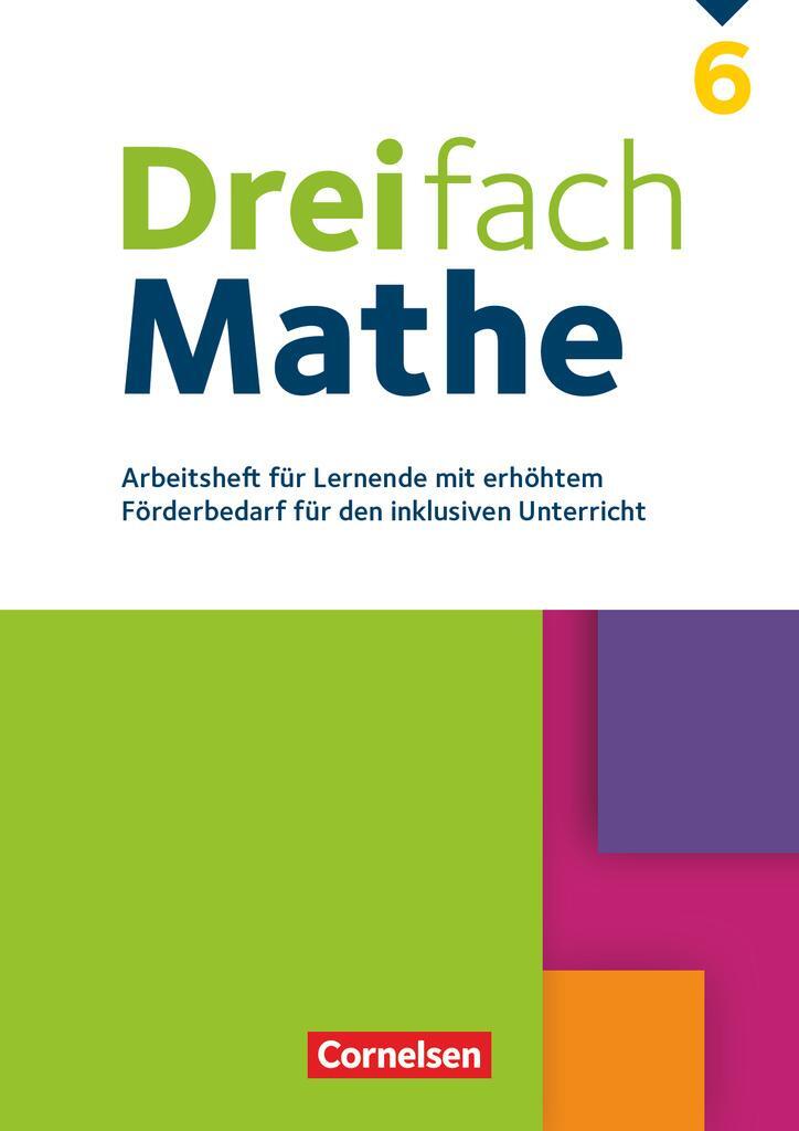 Cover: 9783060438952 | Dreifach Mathe 6. Schuljahr - Zu allen Ausgaben - Arbeitsheft mit...