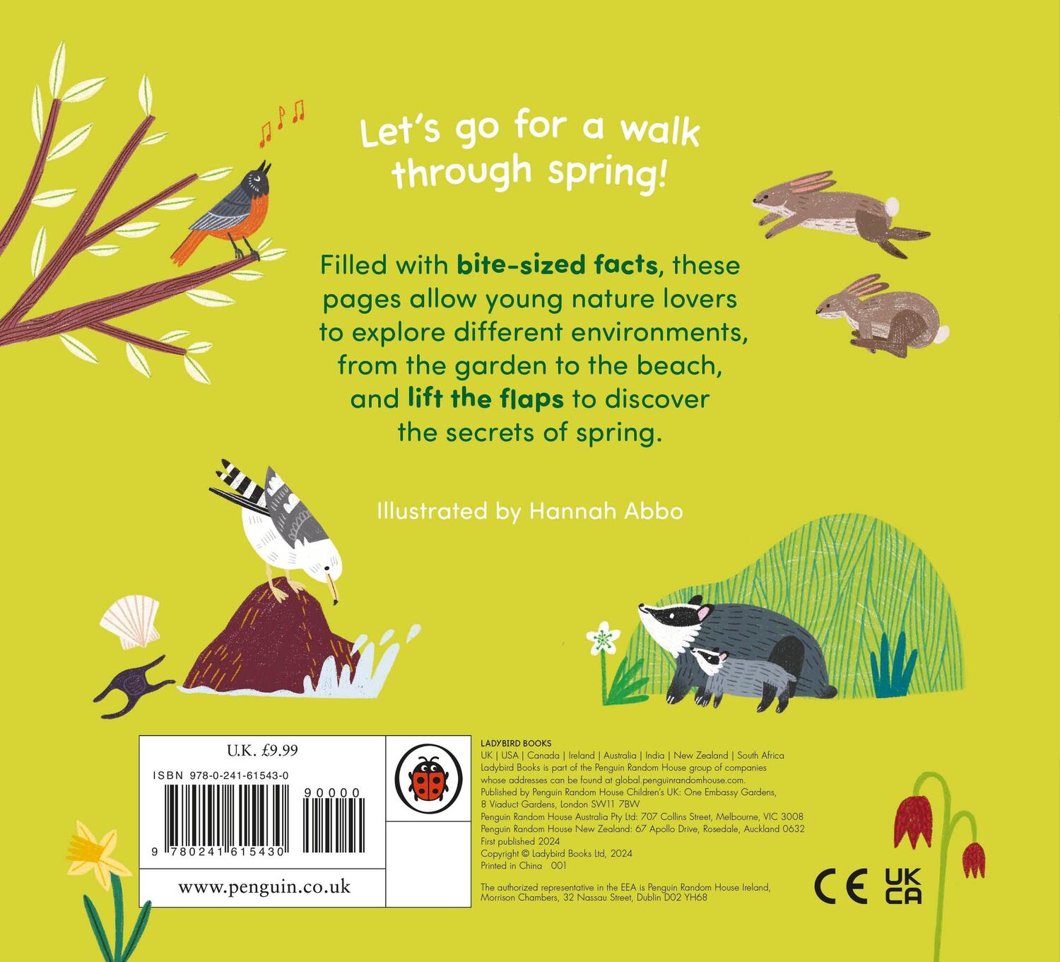 Rückseite: 9780241615430 | A Walk in Spring | Lift the flaps to reveal the secrets of the season