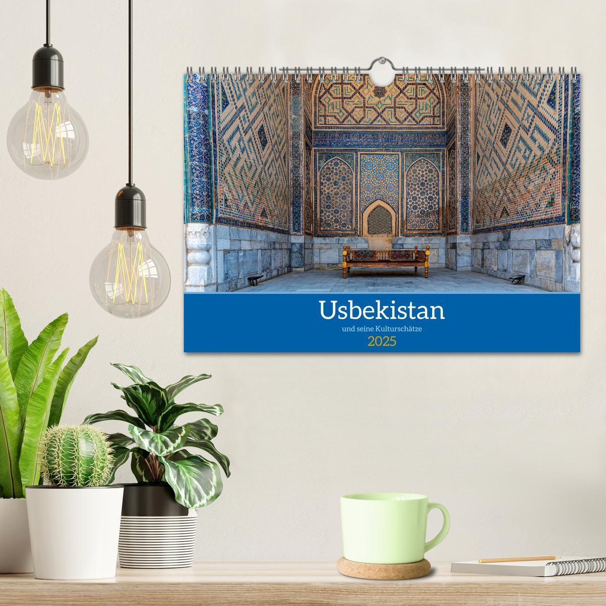 Bild: 9783457131718 | Usbekistan und seine Kulturschätze (Wandkalender 2025 DIN A4 quer),...