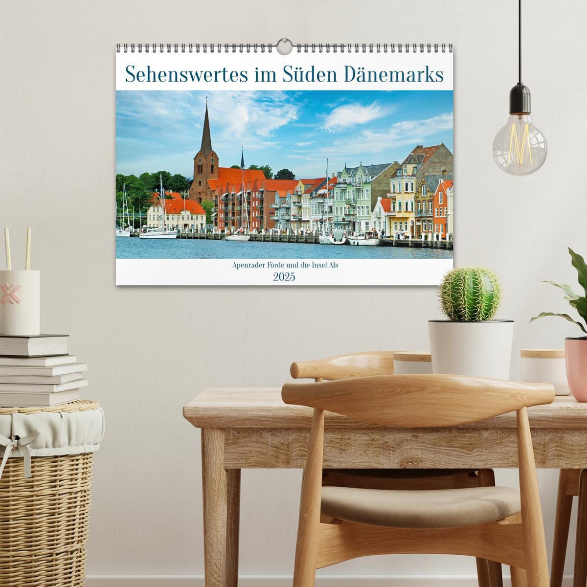 Bild: 9783383962127 | Sehenswertes im Süden Dänemarks (Wandkalender 2025 DIN A3 quer),...