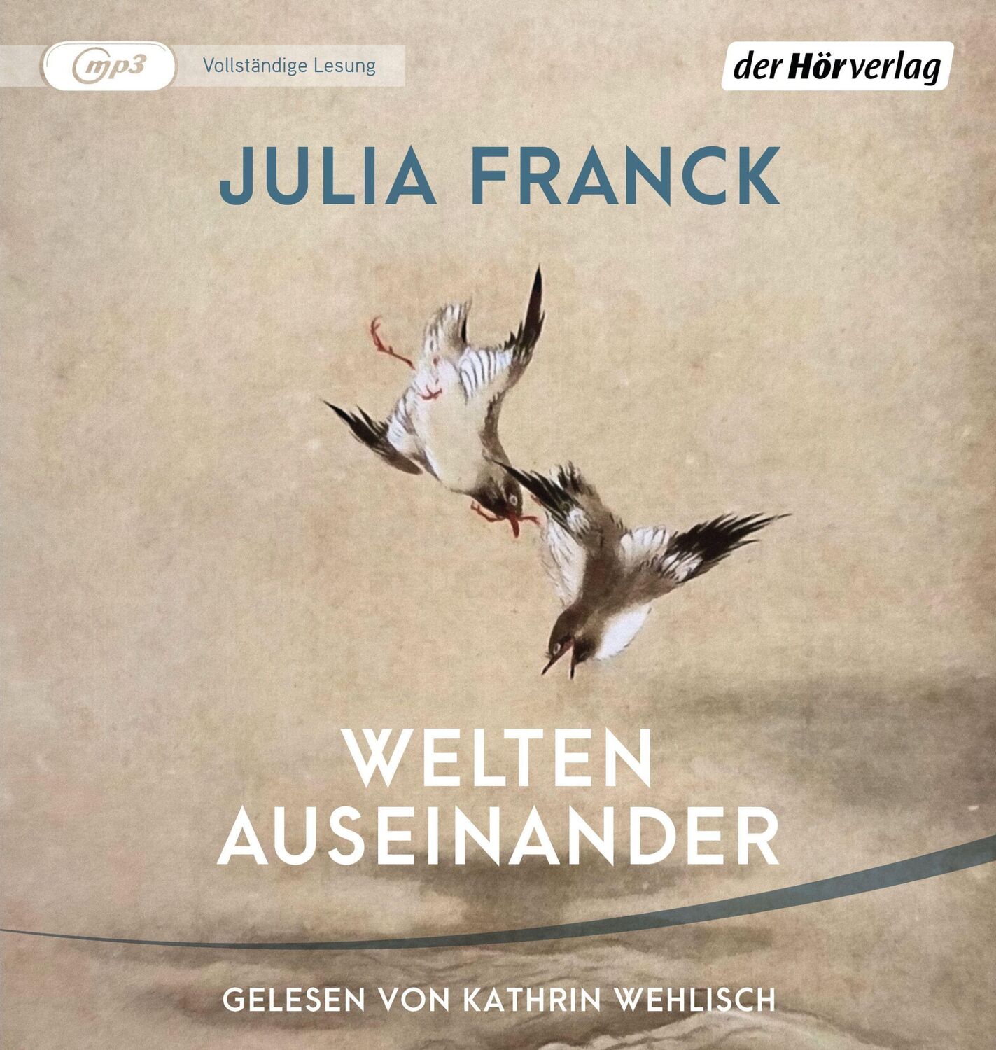 Cover: 9783844543575 | Welten auseinander | Julia Franck | MP3 | 1 Audio-CD | Deutsch | 2021