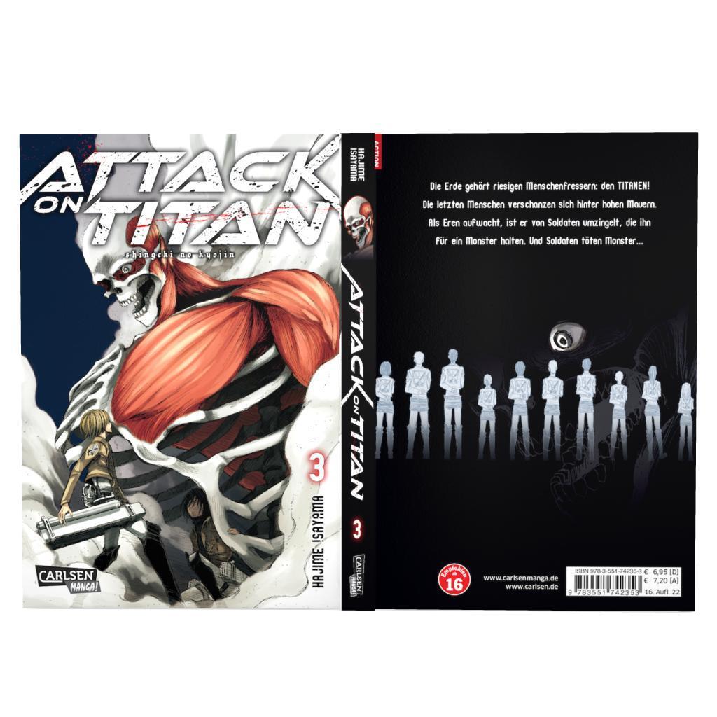 Bild: 9783551742353 | Attack on Titan 03 | Hajime Isayama | Taschenbuch | Attack on Titan