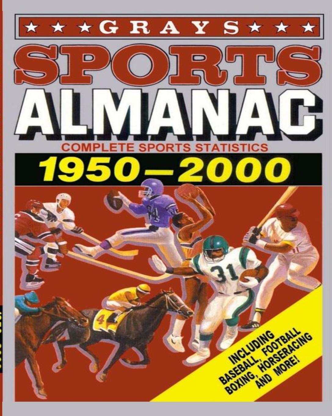 Cover: 9780368081392 | Grays Sports Almanac | Complete Sports Statistics 1950-2000 | Replicas