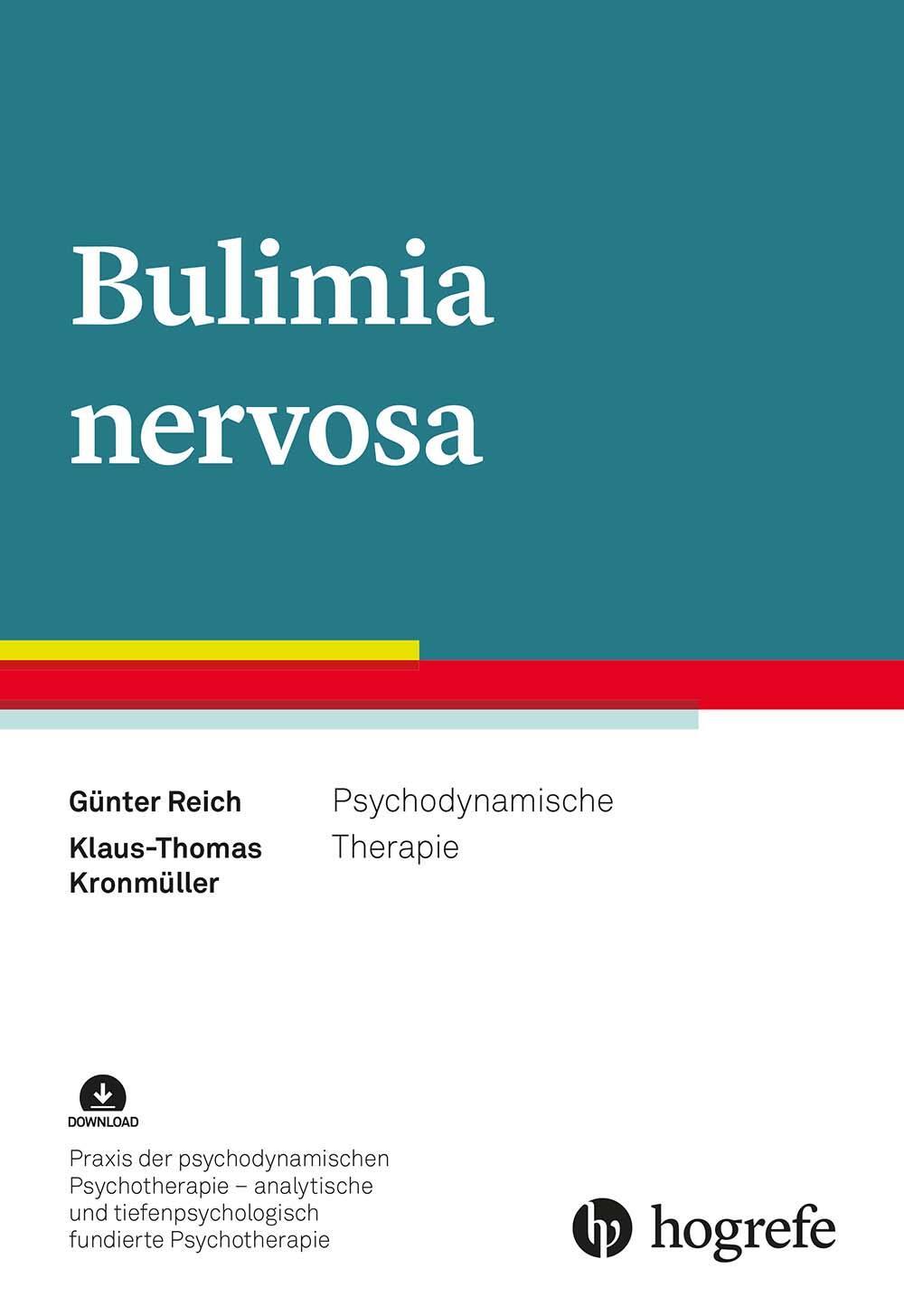 Cover: 9783801726157 | Bulimia nervosa | Psychodynamische Therapie | Günter Reich (u. a.)