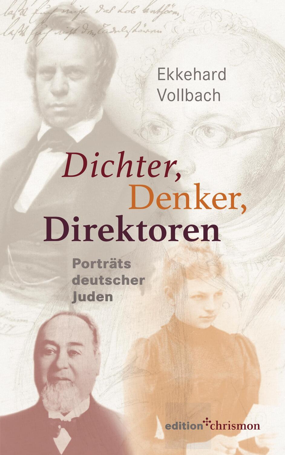 Cover: 9783960382430 | Dichter, Denker, Direktoren | Porträts deutscher Juden | Vollbach