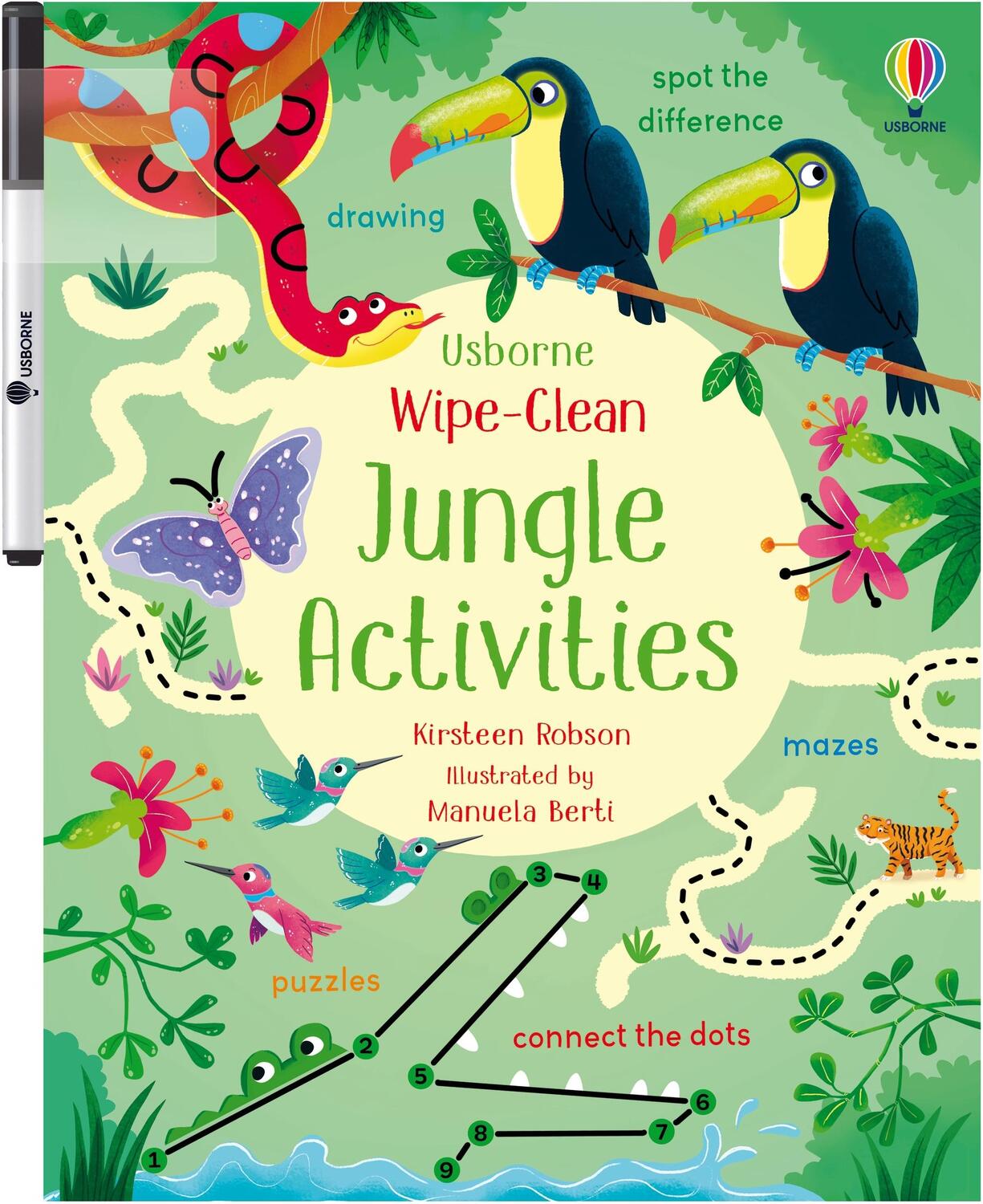 Cover: 9781474951319 | Wipe-Clean Jungle Activities | Kirsteen Robson | Taschenbuch | 2019