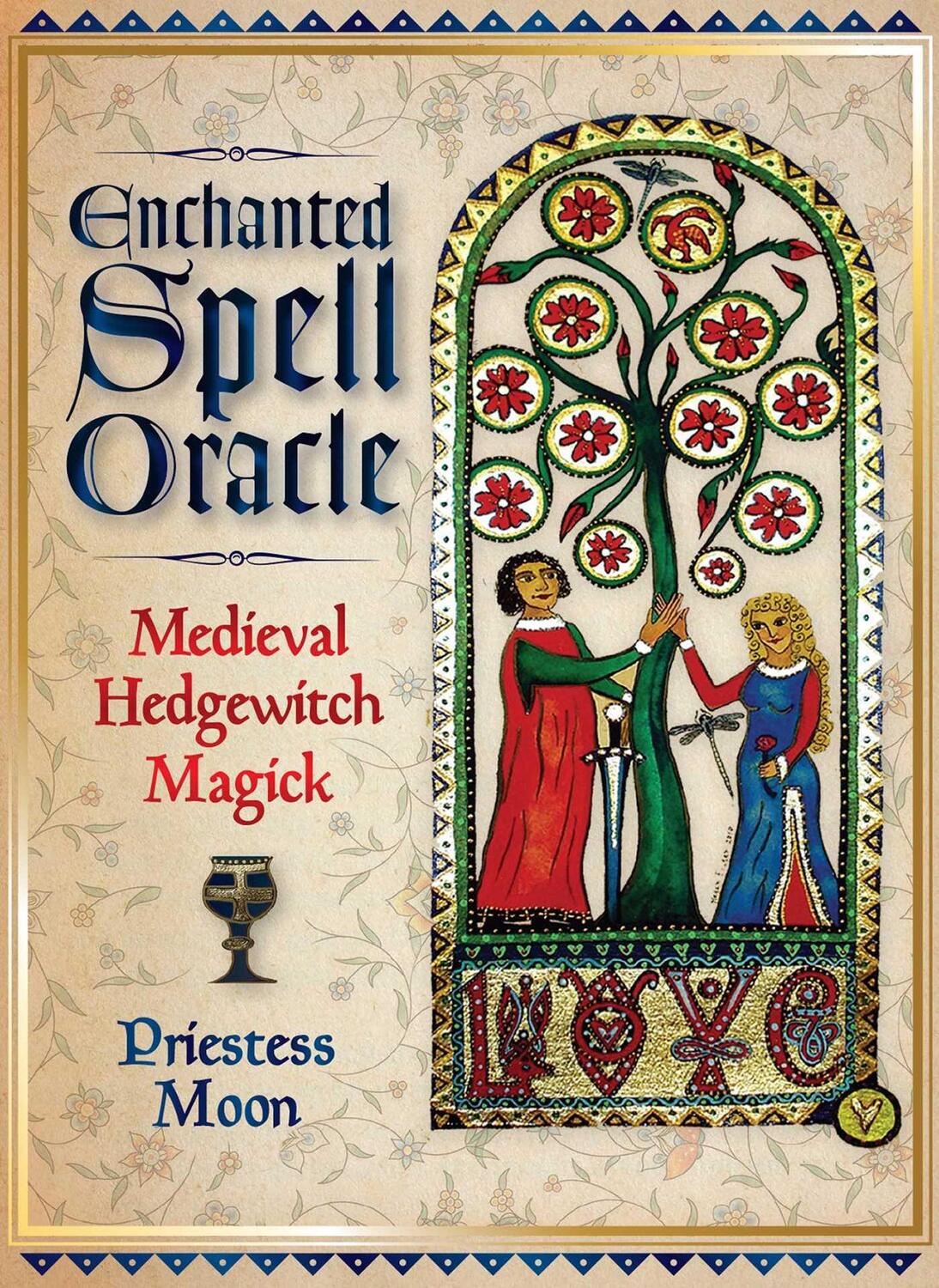 Cover: 9781925682120 | Enchanted Spell Oracle: Medieval Hedgewitch Magick | Priestess Moon