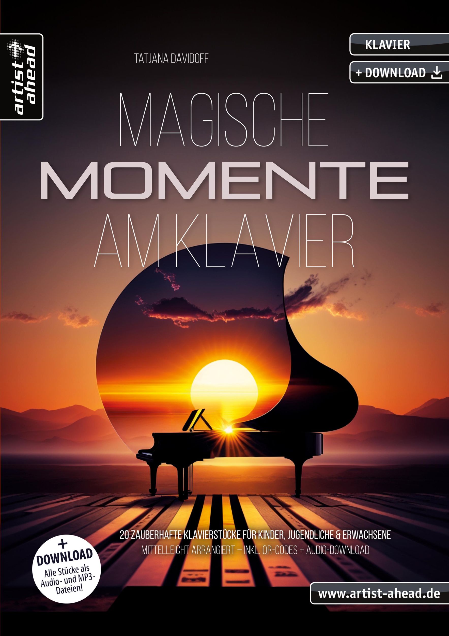 Cover: 9783866422254 | Magische Momente am Klavier | Tatjana Davidoff | Broschüre | Deutsch