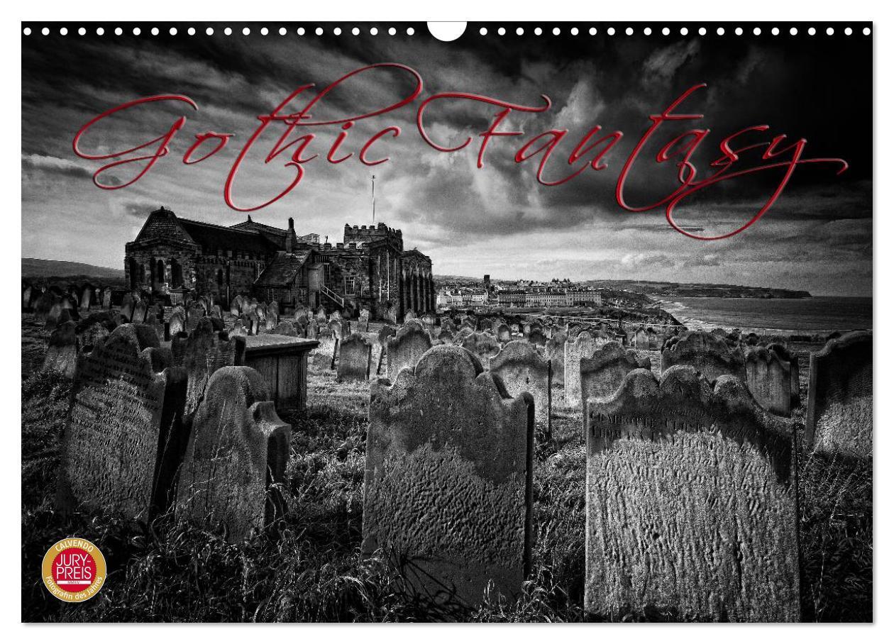 Cover: 9783675704459 | Gothic Fantasy (Wandkalender 2024 DIN A3 quer), CALVENDO...