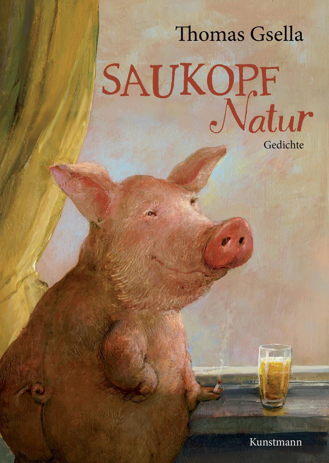 Cover: 9783956141256 | Saukopf Natur | Gedichte | Thomas Gsella | Buch | Deutsch | 2016