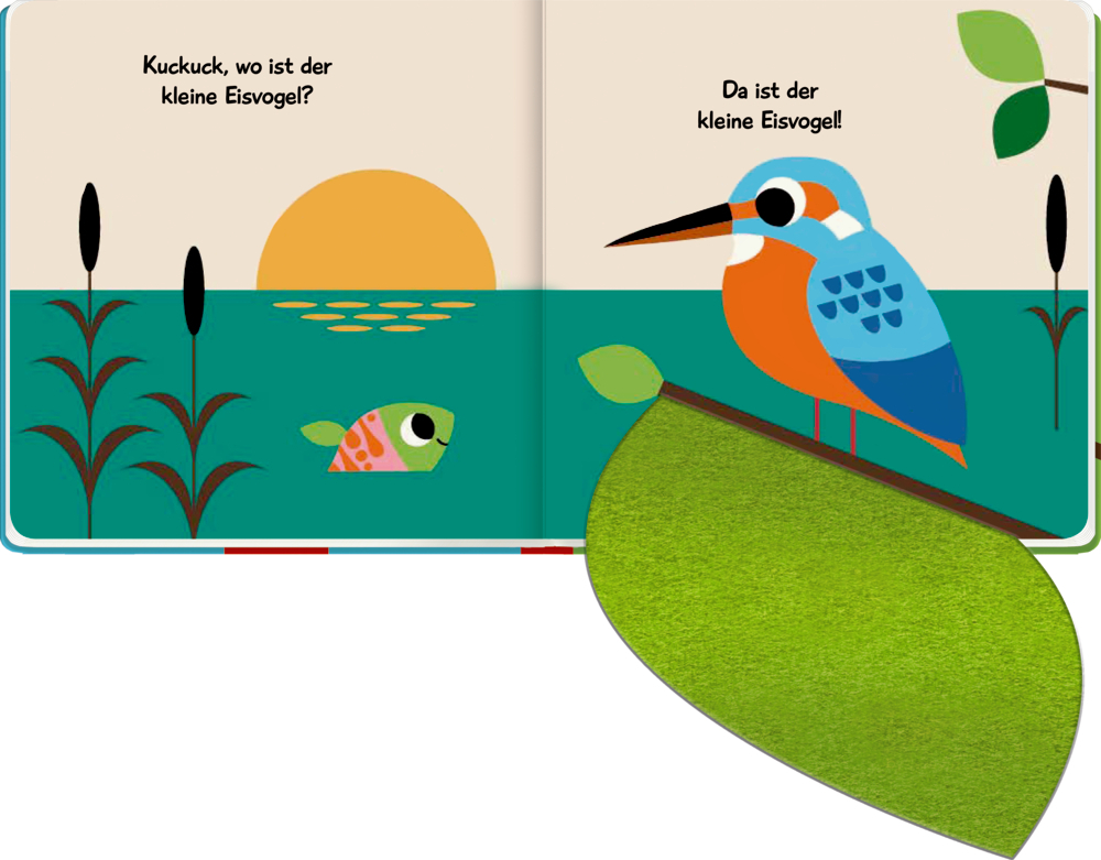 Bild: 9783649638575 | Mein Filz-Fühlbuch: Kuckuck, kleiner Schwan! | Ingela P. Arrhenius