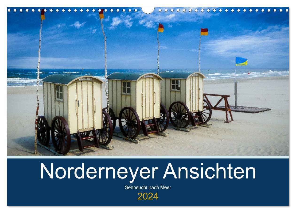 Cover: 9783675791749 | Norderneyer Ansichten (Wandkalender 2024 DIN A3 quer), CALVENDO...