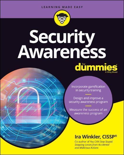 Cover: 9781119720928 | Security Awareness For Dummies | Ira Winkler | Taschenbuch | Englisch