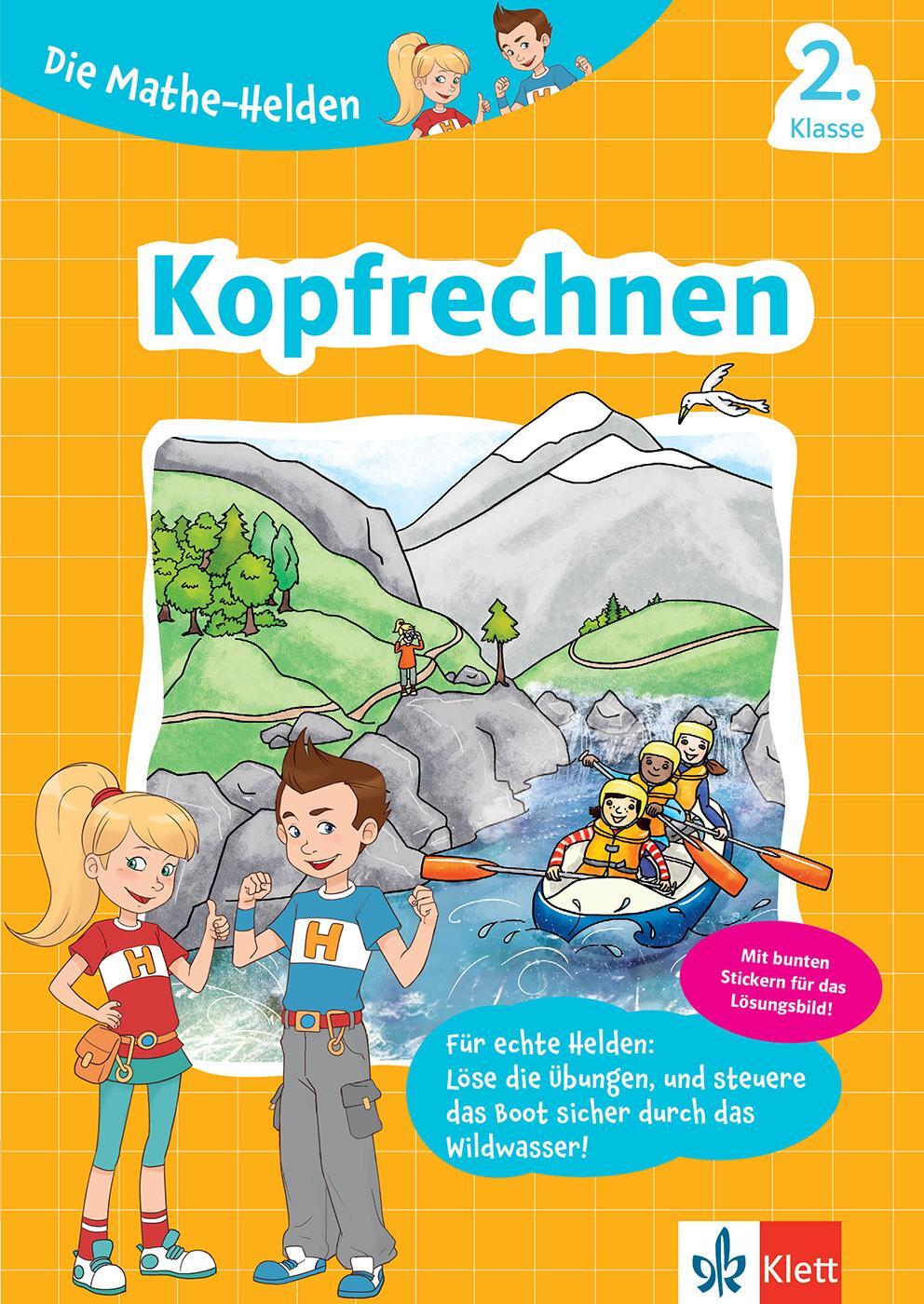 Cover: 9783129495575 | Klett Die Mathe-Helden Kopfrechnen 2. Klasse. Mathematik in der...