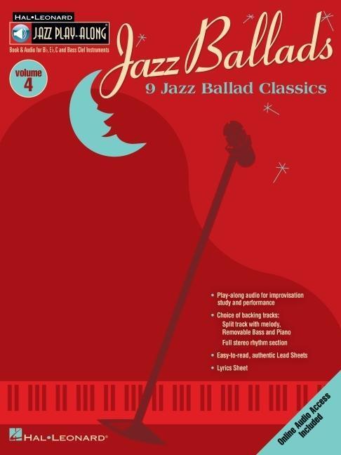 Cover: 9780634044069 | Jazz Ballads Jazz Play-Along Volume 4 Book/Online Audio [With CD]