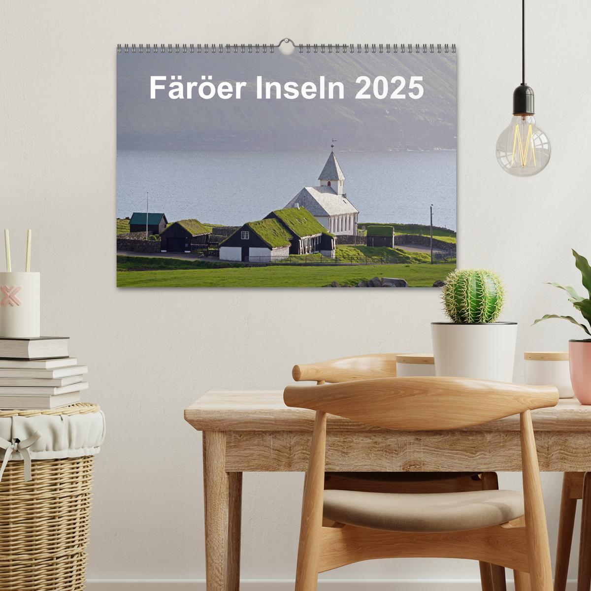 Bild: 9783435296163 | Färöer Inseln 2025 (Wandkalender 2025 DIN A3 quer), CALVENDO...